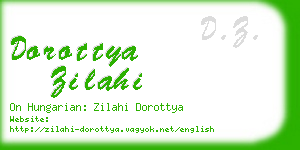 dorottya zilahi business card